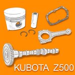 Motorteile Kubota Z500
