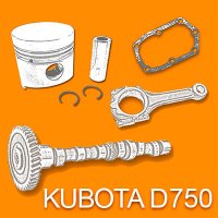 Motorteile Kubota D750, D850, D950