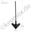 Gänsefüßchen mit langem Stiel 10x40 zu Hackrahmen 40x40 mm