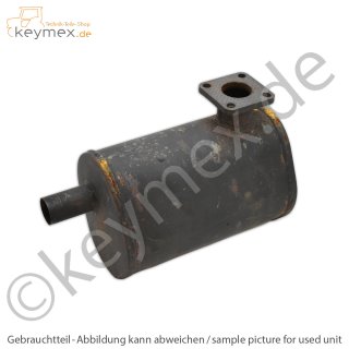 Endschalldämpfer passend zu Kubota Aste A155, Aste A175, AsteA195 (gebrauchtes Originalteil)