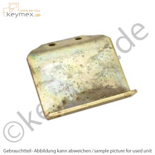 Halteplatte zu Hülse für Lenksäule passend zu Kubota Aste A155, Aste A175, Aste A195 (gebrauchtes Originalteil)