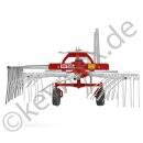 Kreiselschwader DaRos GR 250 mit Schwadrechen Model 2025
