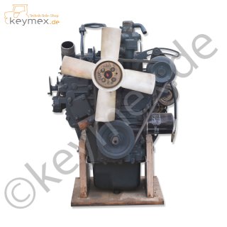 Dieselmotor Kubota D850 gebraucht, Ausführung ohne Wasserpumpe (Fallstromprinzip)