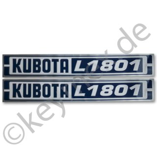 Aufkleber-Set passend für Kubota L1801