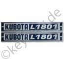 Aufkleber passend für Kubota L1801