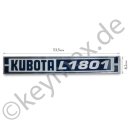 Aufkleber passend für Kubota L1801