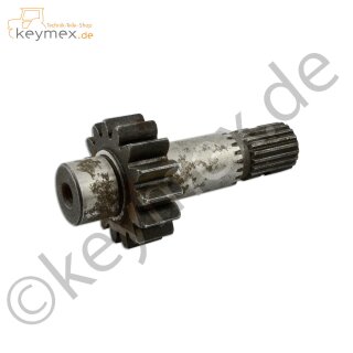 Getriebeeingangswelle zu Kubota B5000 und Kubota B5001, 20x15 Zähne L=76,5 mm (Alternativteil)