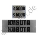 Aufkleber-Set passend für Kubota B5000