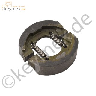 2 Bremsbacken (1Paar) 25 mm breit inkl. Federnpaar passend für Kubota B5000, Kubota B5001 und Kubota B6000 (Alternativteil neu)