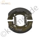 2 Bremsbacken (1Paar) 25 mm breit inkl. Federnpaar passend für Kubota B5000, Kubota B5001 und Kubota B6000 (Alternativteil neu)