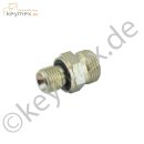 Gerade Einschraubung 12L - 1/4" mit Dichtring