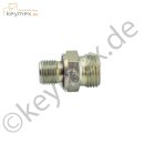 Gerade Einschraubung 12L - 1/4" mit Dichtring