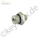 gerade Einschraubung 10L - 1/2" mit Dichtring