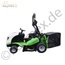 Rasentraktor Etesia Hydro 100 III, Model 2023, Zweizylinder-Kawasaki Benzinmotor, hydraulische Lenkung, 100 cm Schnittbreite, 500 Liter Fangsystem hydraulisch entleerbar, 6-fach Höhenverstellung von 44-102 mm, 404 kg Gerätegewicht