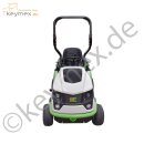 Rasentraktor Etesia Hydro 100 III, Model 2023, Zweizylinder-Kawasaki Benzinmotor, hydraulische Lenkung, 100 cm Schnittbreite, 500 Liter Fangsystem hydraulisch entleerbar, 6-fach Höhenverstellung von 44-102 mm, 404 kg Gerätegewicht