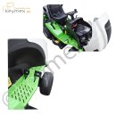 Rasentraktor Etesia Hydro 100 III, Model 2023, Zweizylinder-Kawasaki Benzinmotor, hydraulische Lenkung, 100 cm Schnittbreite, 500 Liter Fangsystem hydraulisch entleerbar, 6-fach Höhenverstellung von 44-102 mm, 404 kg Gerätegewicht