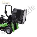 Rasentraktor Etesia Hydro 100 III, Model 2023, Zweizylinder-Kawasaki Benzinmotor, hydraulische Lenkung, 100 cm Schnittbreite, 500 Liter Fangsystem hydraulisch entleerbar, 6-fach Höhenverstellung von 44-102 mm, 404 kg Gerätegewicht