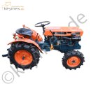 gebrauchter Kubota B 7000, FIN B7000-32129, technisch und optisch aufgearbeitet, 2 Zylinder Dieselmotor, Allrad, AS-Bereifung, Normzapfwelle, Normdreipunkt Kat. 1