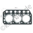 Kopfdichtung zu Motor Mitsubishi K3E(Alternativteil)
