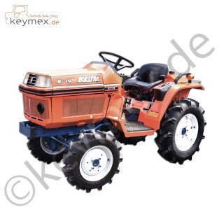 gebrauchter Kubota B 1-14, 3-Zylinder Dieselmotor, zuschaltbarer Allradantrieb, AS-Bereifung
