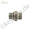 Gerade Einschraubung 12L - 3/8" mit Dichtring