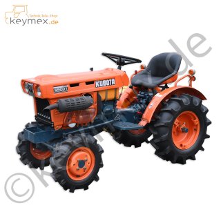 gebrauchter Kubota B 5001, 2 Zylinder Dieselmotor, Allrad, AS-Bereifung neu, Heckzapfwelle, Normdreipunkt Kat. 1