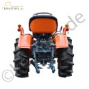 gebrauchter Kubota B 5001, 2 Zylinder Dieselmotor, Allrad, AS-Bereifung neu, Heckzapfwelle, Normdreipunkt Kat. 1