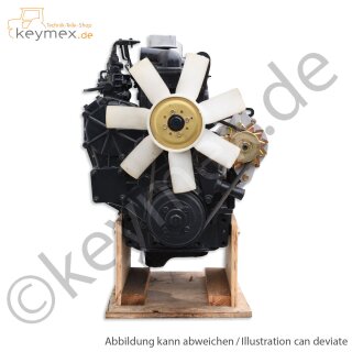 Dieselmotor Iseki Isuzu E3AF1 gebraucht, Version passend für TU1700, TU1900, TU2100, TE3210