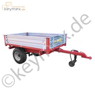 3-Seiten-Hydraulik-Kippanhänger DKMAGRI HT30