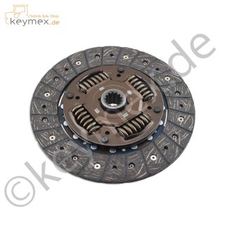 Kupplungsscheibe (9,5 Zoll=241 mm) 13 Zähne zu Kubota L4508, Iseki TA290, TA320