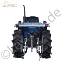 gebrauchter Iseki TU 160F, FIN TU12F-01539, 0.763,4 Bh (abgelesen), 3 Zylinder Dieselmotor, Allrad
