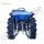 gebrauchter Iseki TU 167F, FIN TU12F-05413, 1.078,7 Bh (abgelesen), 3 Zylinder Dieselmotor, Allrad