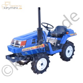 gebrauchter Iseki TU 120F, FIN TU16F-00048, 0509,3 Bh (abgelesen), 3 Zylinder Dieselmotor, Allradantrieb