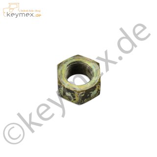 Mutter M24 zu Riemenscheibe, Kurbelwelle passend für diverse Modelle der Iseki TX- Serie und Iseki KE70, KE75 (gebrauchtes Originalteil)