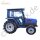 gebrauchter Iseki TA 267, FIN TL28F-07026, 2.320,1 Bh (abgelesen), Kabine, 3-Zylinder Dieselmotor mit 1.498 ccm Hubraum, 16-Gang-Wendeschaltung, hydraulische Lenkung, AS-Bereifung, Normdreipunkt Kat. 1, Normzapfwelle
