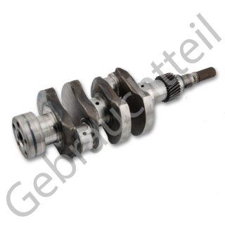 Kurbelwelle passend für Kubota B5000, B5001 und Kubota Z500, Z500-1 (gebrauchtes Originalteil)