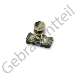 Klammer 2 zu Einspritzleitung passend für diverse Modelle der Iseki TX- Serie, Iseki TU- Serie und Mitsubishi Motoren (gebrauchtes Originalteil)