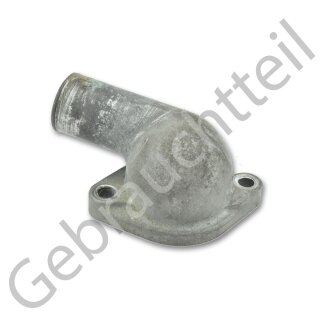 Wasserflansch auf Thermostatgehäuse passend für diverse Modelle der Iseki TU-, TA- Serie, Iseki TL2500, TE3210 und Iseki Motoren (gebrauchtes Originalteil)