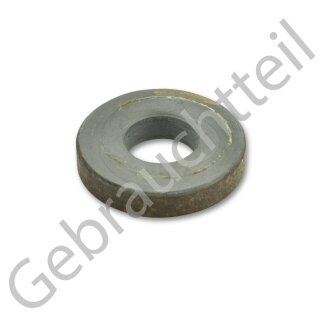 Unterlegscheibe zu Riemenscheibe (Kurbelwelle) passend für diverse Modelle der Iseki SG - Serie, Iseki Sial TF 21, 23 - Serie, Iseki 30 - Serie, Iseki SF - Serie, Iseki TX1300 und Motor Iseki E - Serie (gebrauchtes Originalteil)