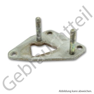 Zwischenplatte zu Wasserpumpe Iseki SG- Serie, Iseki 21- Serie, Iseki TX1300 und Motor Iseki E- Serie (gebrauchtes Originalteil)