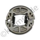 2 Bremsbacken (1 Paar) mit Federn für Iseki 3015, 2115, 2120, 2125 und TX-Serie (Originalteil neu)