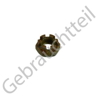 Kronenmutter M16 zu Vorderachse (2WD) passend für diverse Modell der Iseki TU- Serie  (gebrauchtes Originalteil)