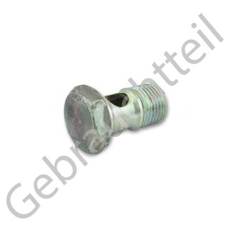 Hohlschraube zu Hydraulikleitung (Saugleitung-dick) passend für diverse Modelle der Kubota B- Serie (gebrauchtes Originalteil)