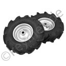 Radsatz mit Ackerstollenbereifung/ Winterbereifung passend für Iseki Kehrmaschinen HK 80 Pro