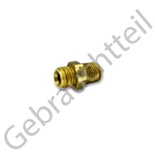 Verbindungsstück ( Nippel ) für Ölleitung vom Motorblock zum Zylinderkopf passend für Modelle der Iseki TA, SG, SGR SF, SXG, TJ, TG, TE, TM, TXG, TLE, T Serie sowie Iseki 2115, 2120, 2125, 3015, 3020, 3025, 3030, 3125, 5035, 5040, 5140, und Motoren der E