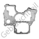Zwischenplatte zwischen Motor und Stirnraddeckelgehäuse passend für Modelle der Iseki SG Serie und Motoren der E Serie ( gebrauchtes Originalteil )