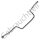 Hydraulikleitung (dünn) Druckleitung von Hydraulikpumpe zur Heckhydraulik verlaufend passend für Iseki TX 1410, TX 1510, TX 2140, TX 2160 (gebrauchtes Originalteil)