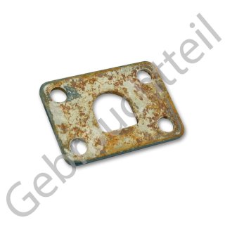 Sicherungsplatte für Bolzen am Lenkhebel Vorderachse passend für Modell Kubota B5000 (gebrauchtes Originalteil)