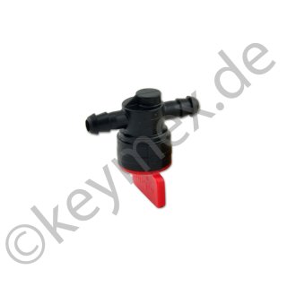 Kraftstoffhahn, Kraftstoffleitungsventil Universal 2x6 mm