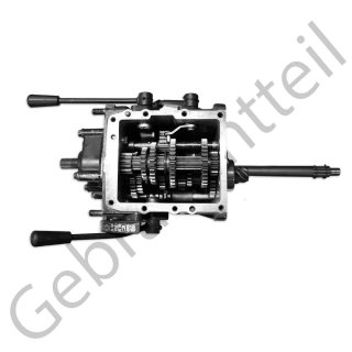 Getriebegehäuse / Schaltgetriebe für Allradmaschinen kpl. mit Zahnrädern einbaufertig passend bei Iseki TX1500 (gebrauchtes Originalteil im Austausch mit Altteilerückgabe)